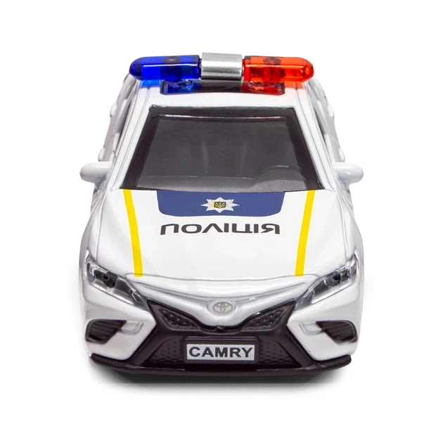 Автомодель дитяча Toyota Camry Поліція TechnoDrive KM250416 масштаб 1:43 - изображение 14