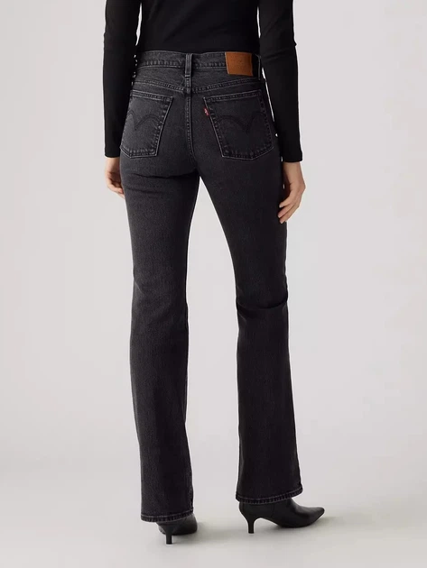 Джинси кльош жіночі Levi`s Wedgie Bootcut A8710-0010 W30L34 Графітові (5401157250532) - зображення 2