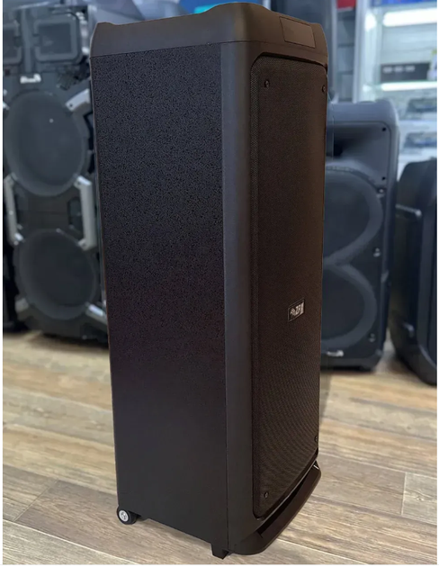 Акустическая система ZPX 400Вт 2×8" динамики Bluetooth колонка с микрофонами для вечеринок и караоке - изображение 5