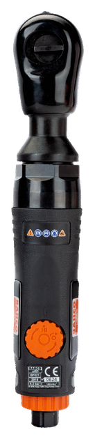 Трещотка пневматическая BAHCO 1/2" с регулятором мощности 0-67 Нм (BP821) - изображение 3