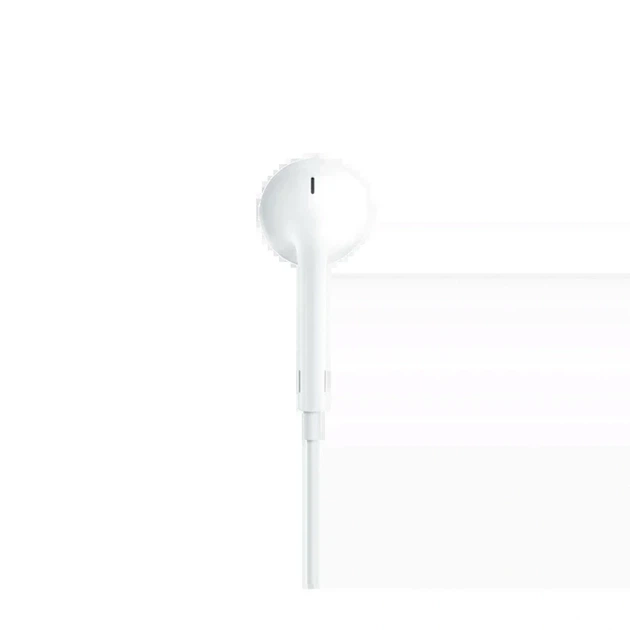Навушники EarPods 3.5 мм білі з мікрофоном та контролером для прослуховування музики - Фото 5 Навушники EarPods 3.5 мм білі з мікрофоном та контролером для прослуховування музики - зображення 5