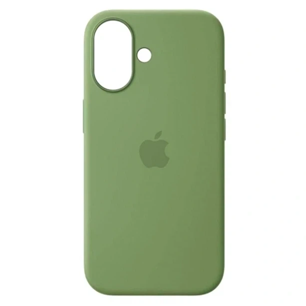 Чохол силіконовий Silicone Case із MagSafe для iPhone 17 захисний TPU зелений - зображення 2