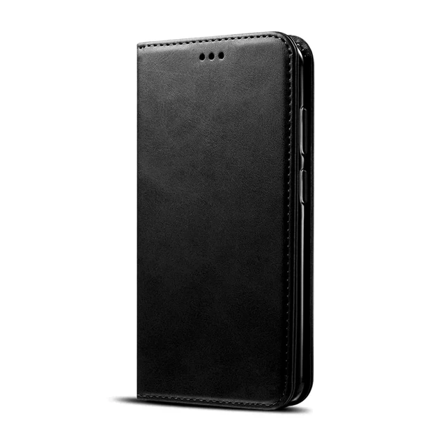 Чехол-книжка кожзам для Xiaomi Redmi Note 14 4G черный с защитой от повреждений - Фото 7 Чехол-книжка кожзам для Xiaomi Redmi Note 14 4G черный с защитой от повреждений - изображение 7