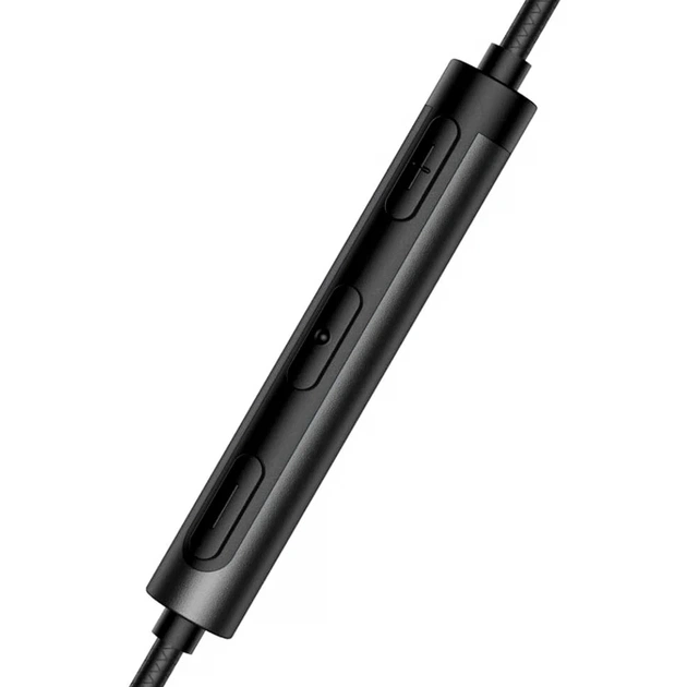 Навушники McDodo Stereo Earphone Lightning 32 Ом 24 біт 96 кГц чорні з регулятором гучності модель HP-3480 - зображення 7