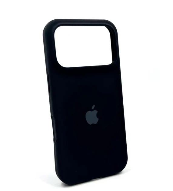 Силіконовий чохол Full Cover для iPhone 17 Pro захист камери чорний - Фото 6 Силіконовий чохол Full Cover для iPhone 17 Pro захист камери чорний - зображення 6