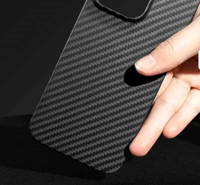 Чохол накладка Luxo Free Air CarBon із MagSafe для iPhone 14 полікарбонатний чорний із захистом камери - зображення 8
