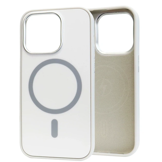 Чохол силіконовий Nofelet Tech MagSafe Case для iPhone 13 Pro захист камери легкий сірий - Фото 1 Чохол силіконовий Nofelet Tech MagSafe Case для iPhone 13 Pro захист камери легкий сірий - зображення 1