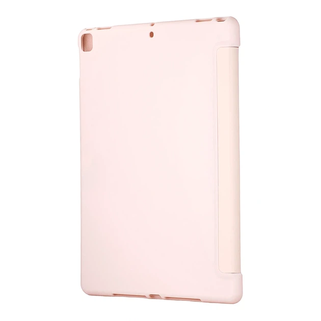 Чохол-книжка Smart Case для iPad Air 3 10.5 2019 силіконовий із захистом камери рожевий пісок - зображення 4
