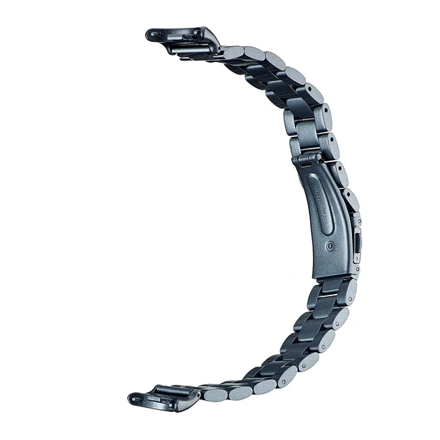 Ремінець із нержавіючої сталі сірий для Mi Band 8 9 10 модель 13 - Фото 1 Ремінець із нержавіючої сталі сірий для Mi Band 8 9 10 модель 13 - зображення 1