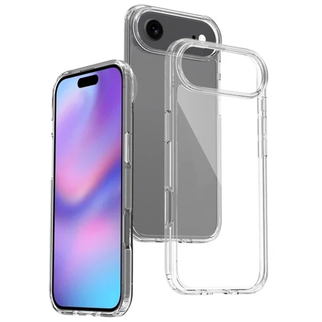 Чохол силіконовий Silicone Case для iPhone 17 Air прозорий із захистом камери - зображення 2