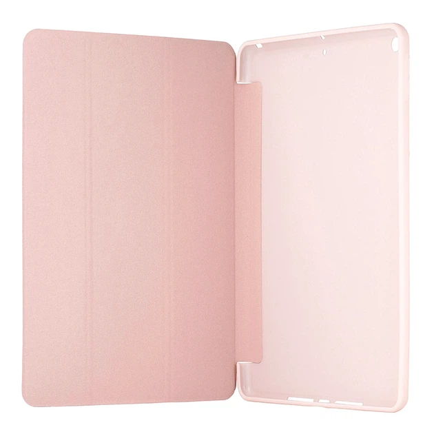 Чохол-книжка Smart Case силіконовий для iPad 7 8 9 10 2 дюйми 2019 2020 2021 захисний рожевий - Фото 3 Чохол-книжка Smart Case силіконовий для iPad 7 8 9 10 2 дюйми 2019 2020 2021 захисний рожевий - зображення 3