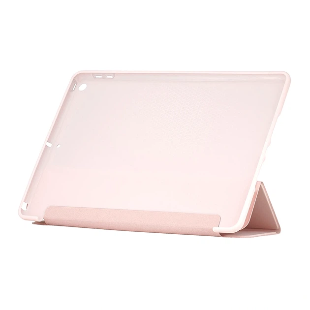 Чохол-книжка Smart Case силіконовий для iPad 7 8 9 10 2 дюйми 2019 2020 2021 захисний рожевий - Фото 5 Чохол-книжка Smart Case силіконовий для iPad 7 8 9 10 2 дюйми 2019 2020 2021 захисний рожевий - зображення 5