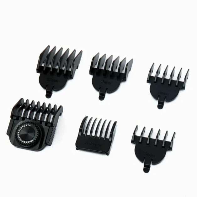 Набор для стрижки VGR V-107 Black 5 Вт USB аккумуляторный черный с насадками для волос бороды и тела - изображение 4