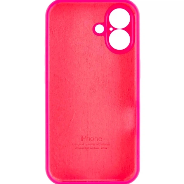 Чохол силіконовий Silicone Case для iPhone 17 захист камери рожевий - зображення 6