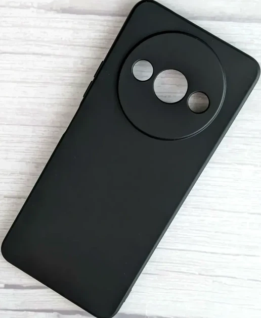 Чохол силіконовий Graphite для Xiaomi Redmi A3 чорний із захистом від ударів - Фото 7 Чохол силіконовий Graphite для Xiaomi Redmi A3 чорний із захистом від ударів - зображення 7