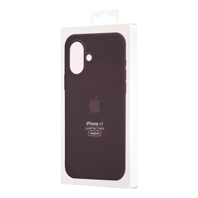 Чохол Leather Case з MagSafe для iPhone 17 темно-синій із захистом камери та стильним дизайном - Фото 2 Чохол Leather Case з MagSafe для iPhone 17 темно-синій із захистом камери та стильним дизайном - зображення 2