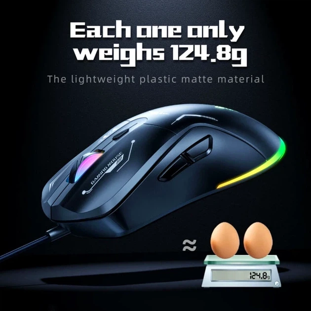 Игровой комплект Onikuma TZ5008 5 в 1 черный RGB мембранная клавиатура оптическая мышь гарнитура коврик подставка - изображение 7