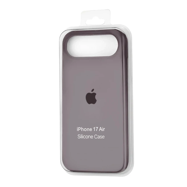 Чехол силиконовый Full Cover для iPhone 17 Air защита камеры галька - изображение 2