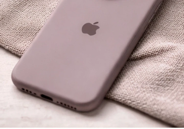 Чехол силиконовый Full Cover для iPhone 17 Air защита камеры галька - изображение 7