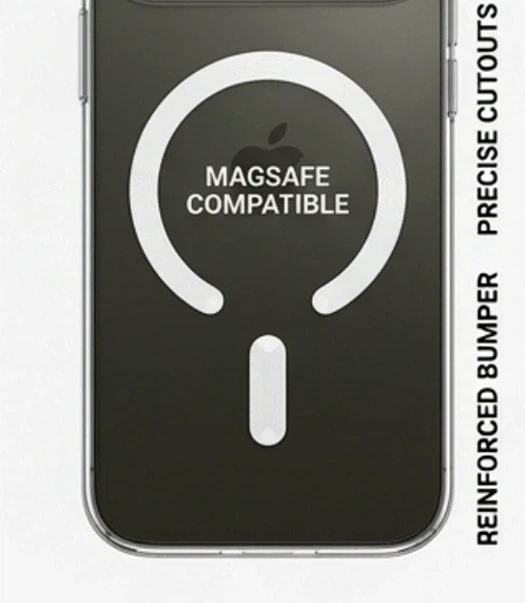 Чехол силиконовый Ductil Metallic Edge с MagSafe для iPhone 17 Pro защита камеры серебряный - изображение 6