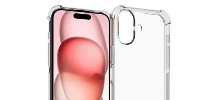 Чехол силиконовый противоударный для iPhone 17 прозрачный с защитой камеры - изображение 4
