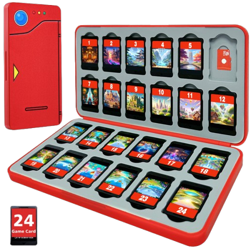 Чохол для ігрових карт Nintendo Switch Funlab Pokedex 24 слоти HRF1331 (6978095910075) - зображення 5