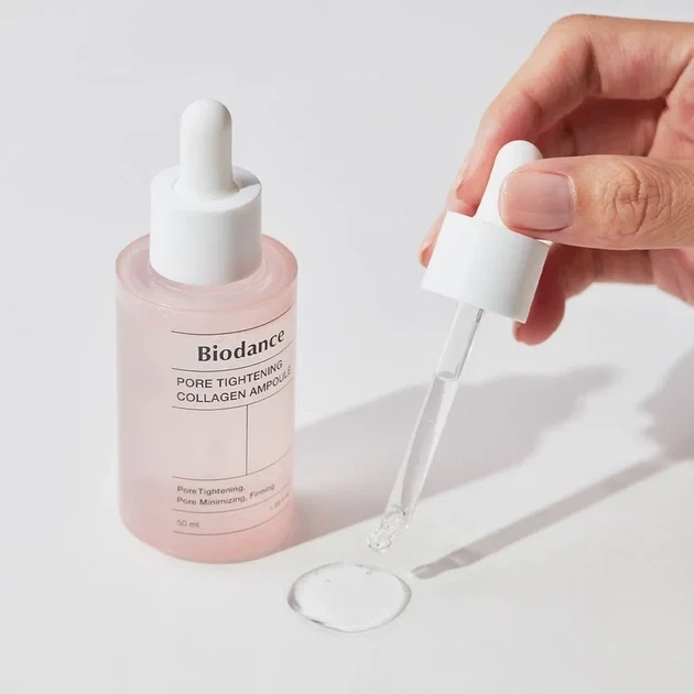 Коллагеновая ампула Biodance Pore Tightening 30 мл - Фото 3 Коллагеновая ампула Biodance Pore Tightening 30 мл - изображение 3