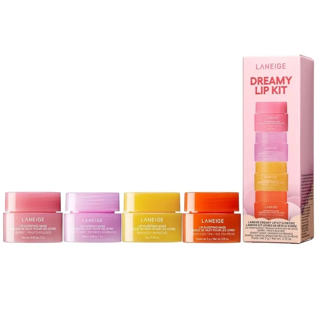 Лимитированный набор масок для губ Laneige Dreamy Lip Kit 4х3г - изображение 2