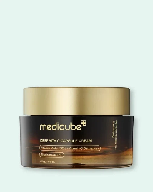Крем-капсули з вітаміном C Medicube Deep Vita C Capsule Cream 55 мл - Фото 4 Крем-капсули з вітаміном C Medicube Deep Vita C Capsule Cream 55 мл - зображення 4