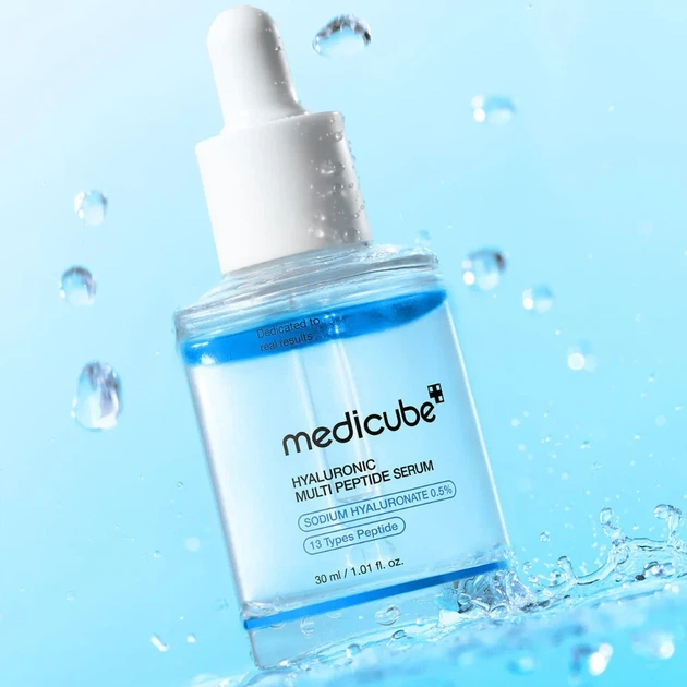 Сыворотка Medicube Hyaluronic Multi Peptide Serum 30 мл - Фото 2 Сыворотка Medicube Hyaluronic Multi Peptide Serum 30 мл - изображение 2