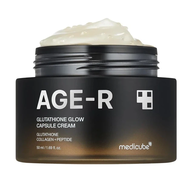 Капсулированный крем для лица с глутатионом Age-R Glutathione Glow Capsule Cream - изображение 5