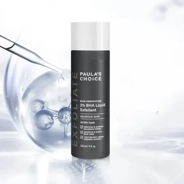 Тоник Paula's Choice 2% Skin Perfecting 2% BHA Liquid Exfoliant 118 мл - Фото 2 Тоник Paula's Choice 2% Skin Perfecting 2% BHA Liquid Exfoliant 118 мл - изображение 2