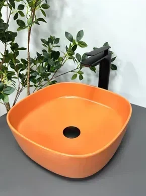 Умивальник (раковина) VBI AREZZO TERRACOTTA MATT накладний - изображение 2
