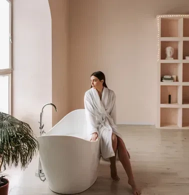 Ванна окремостояча REA FERRANO 180х80 WHITE акрилова - изображение 4
