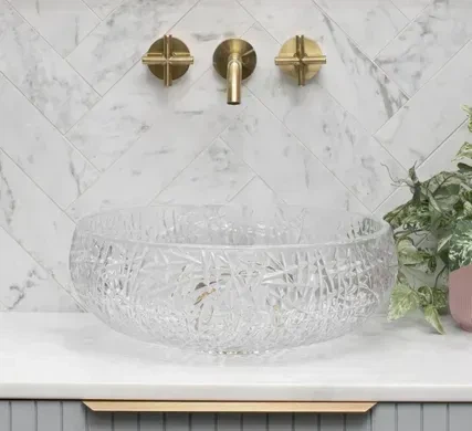 Умивальник (раковина) REA ICE CRISTAL накладний - изображение 3