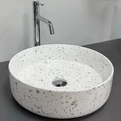 Умивальник (раковина) VBI BARI S GREY MOSAIC накладний - изображение 4