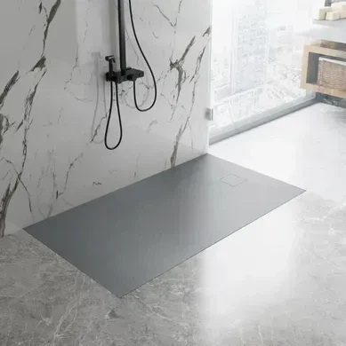 Душовий піддон REA BAZALT 90x120 GREY - изображение 5
