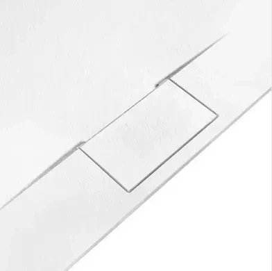 Душовий піддон REA BAZALT 80x120 LONG WHITE - изображение 3