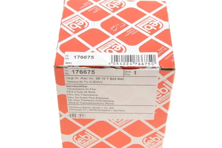 Фільтр АКПП BMW 5 (F10) 10- S63/S65/N54/N55 FEBI BILSTEIN 176675 - зображення 7