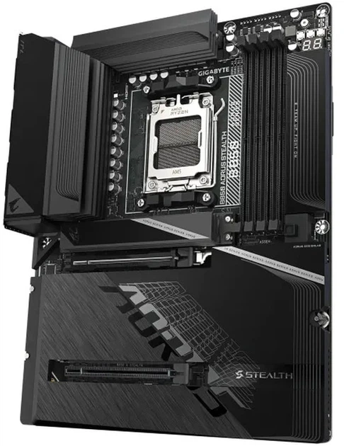 Материнська плата Gigabyte B850 AORUS STEALTH (sAM5, AMD B850, PCI-Ex16) (4719331878375) - зображення 3