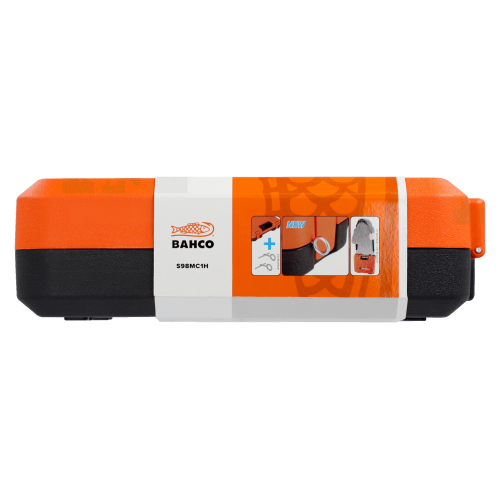 Набір торцевих головок та біт Bahco S98MC1H 1/4" та 1/2" 98 предметів (S98MC1H) - зображення 11
