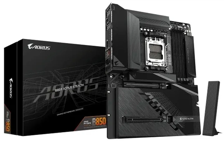 Материнська плата Gigabyte B850 AORUS STEALTH (sAM5, AMD B850, PCI-Ex16) (4719331878375) - зображення 6
