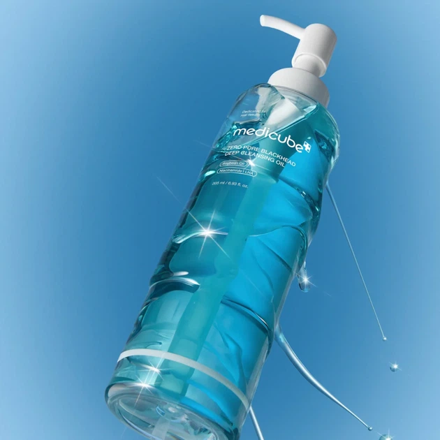 Гідрофільна олія для обличчя Medicube Zero Pore Blackhead Deep Cleansing Oil 205 мл - зображення 3