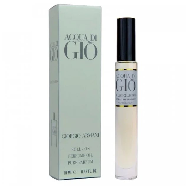 Чоловічий парфум масляний No Brand (версія Giorgio Armani Acqua di Gio), 10 мл - Фото 1 Чоловічий парфум масляний No Brand (версія Giorgio Armani Acqua di Gio), 10 мл - зображення 1