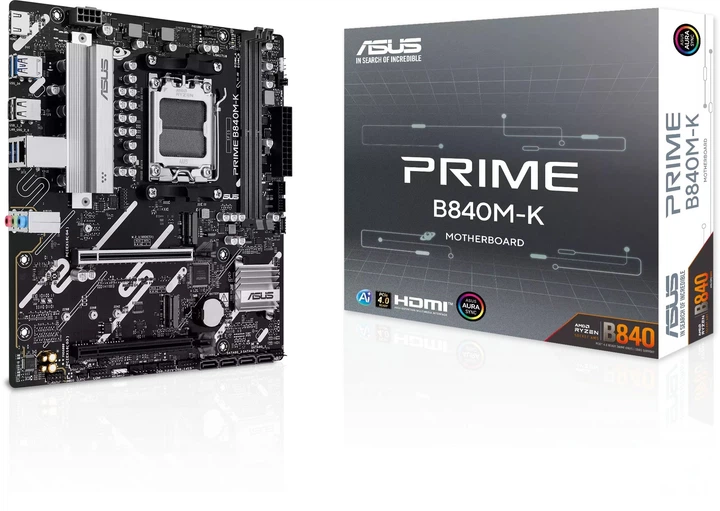 Материнська плата Asus PRIME B840M-K (sAM5, AMD B840, PCI-Ex16) (90MB1PK0-M0EAY0) - зображення 7
