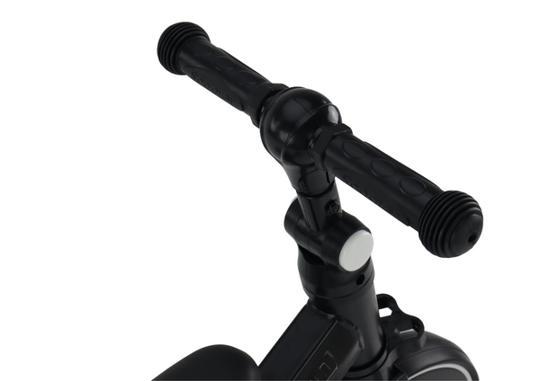 Триколісний велосипед LEAN Toys PRO50 2в1 з батьківською ручкою Чорний (713477) (5905991065074) - зображення 6