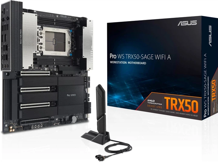 Материнська плата ASUS Pro WS TRX50-SAGE WIFI A (sTR5, AMD TRX50, PCI-Ex16) - зображення 12