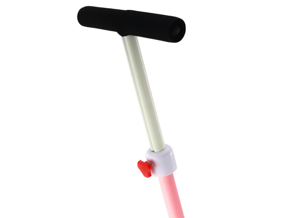 Триколісний велосипед LEAN Toys PRO50 2в1 з батьківською ручкою Рожевий (713480) (5905991065081) - зображення 7