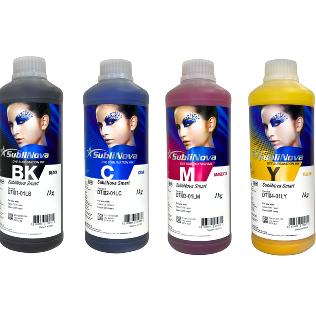 Комплект сублімаційного чорнила InkTec, серія: SubliNova Smart, 6 кольорів – 1л - изображение 2
