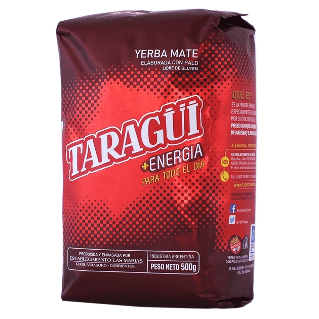Чай мате Taragui Energia 500 г аргентинський мате з підвищеною енергією - зображення 3